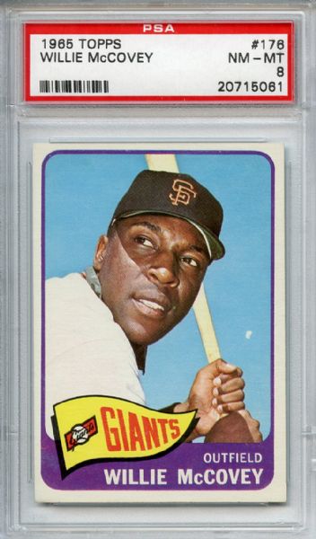 1965 Topps 193 Gaylord Perry PSA EX-MT 6