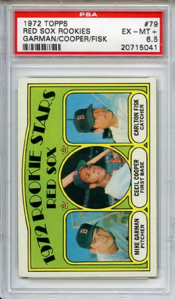 1972 Topps 94 AL Pitching Leaders PSA NM-MT 8