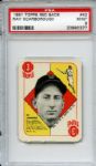 1951 Topps Red Back 42 Ray Scarborough PSA MINT 9