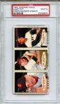 1963 Bazooka Panel Hand Cut Willie Mays Gentile Donovan PSA MINT (
