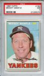 1967 Topps 150 Mickey Mantle PSA NM 7