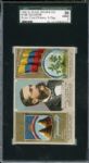 N126 1888 W Duke, Sons & Co - Rulers, Flags & Coats of Arms Ecuador SGC GOOD 30 / 2