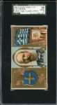 N126 1888 W Duke, Sons & Co - Rulers, Flags & Coats of Arms Greece SGC GOOD 30 / 2