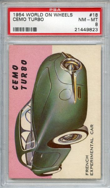 1954 World on Wheels 18 Cemo Turbo PSA NM-MT 8