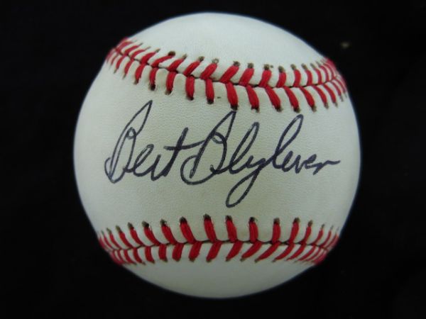 Bert Blyleven Signed OAL Baseball PSA/DNA
