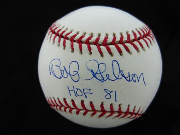 Bob Gibson Signed OML Baseball PSA/DNA