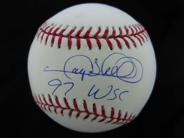 Gary Sheffield 97 WSC Signed OML Baseball PSA/DNA