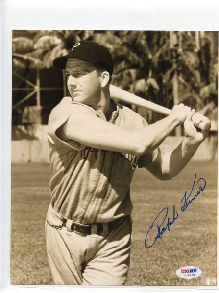 Ralph Kiner Signed 8 x 10 Photograph PSA/DNA