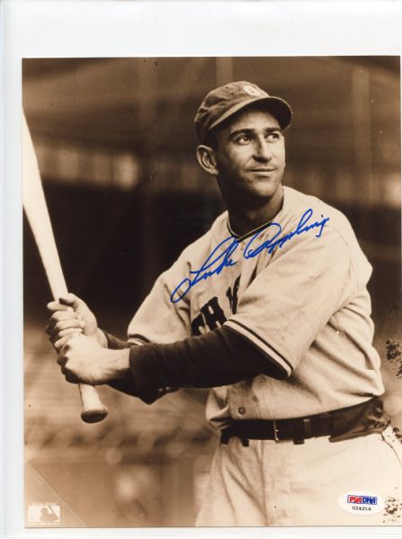 Luke Appling Signed 8 x 10 Photograph PSA/DNA