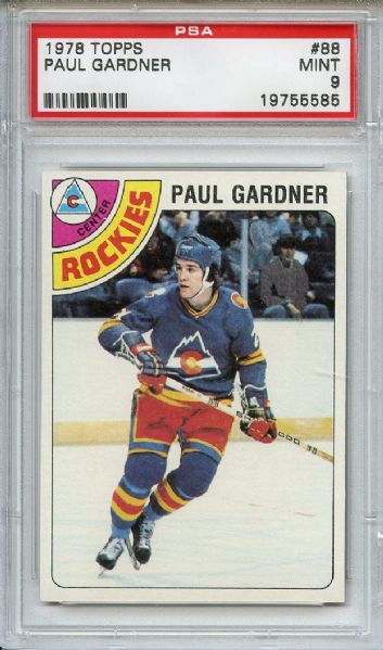 1978 Topps 88 Paul Gardner PSA MINT 9