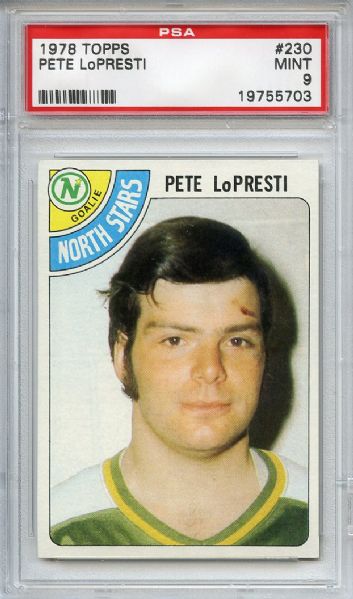1978 Topps 230 Pete LoPresti PSA MINT 9
