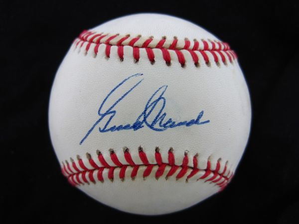 Gene Mauch Signed Official National League Baseball PSA/DNA