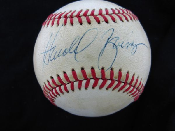Harold Baines Signed Official American League Baseball PSA/DNA