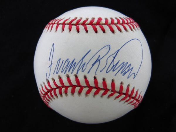 Frank Robinson Signed Official National League Baseball PSA/DNA