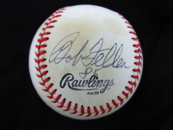 Bob Feller Signed Babe Ruth League Baseball PSA/DNA