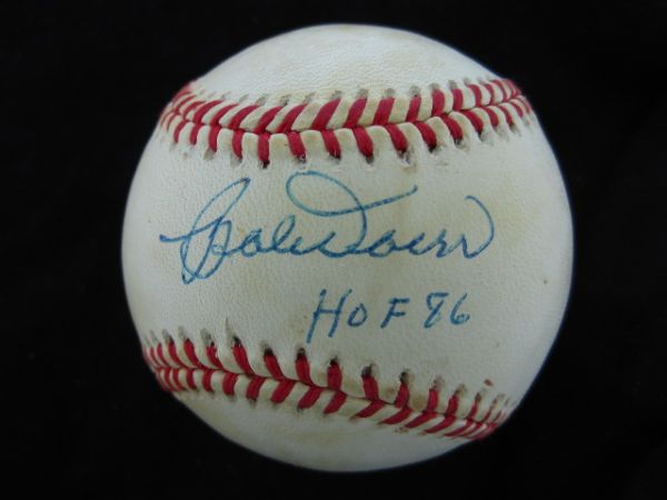 Bobby Doerr HOF 86 Signed Official American League Baseball PSA/DNA