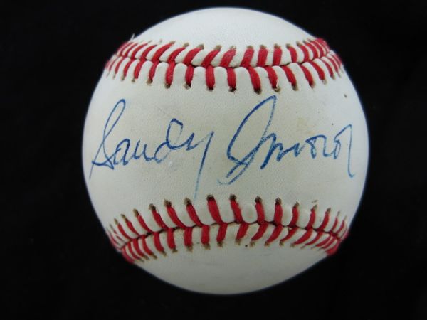 Sandy Amoros Signed Official American League Baseball PSA/DNA
