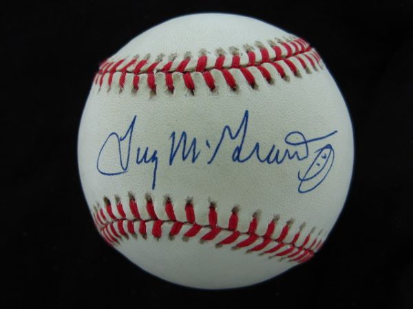 Tug McGraw Signed Official National League Baseball PSA/DNA
