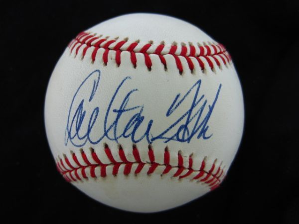Carlton Fisk Signed Official American League Baseball PSA/DNA