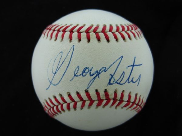 George Foster Signed Official National League Baseball PSA/DNA