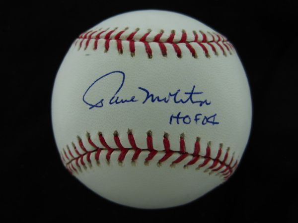 Paul Molitor HOF 04 Signed Official Major League Baseball PSA/DNA