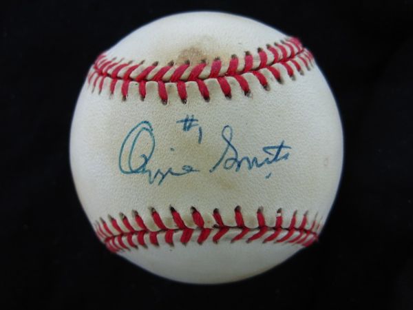 Ozzie Smith #1 Signed Official National League Baseball PSA/DNA