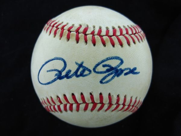 Pete Rose Signed Official National League Baseball PSA/DNA