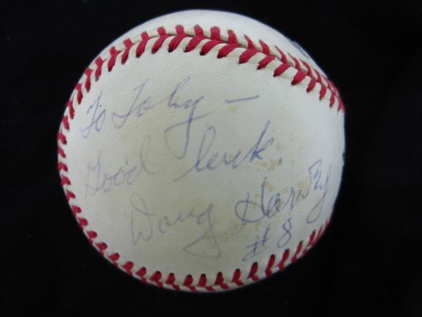 Doug Harvey Signed Official National League Baseball PSA/DNA