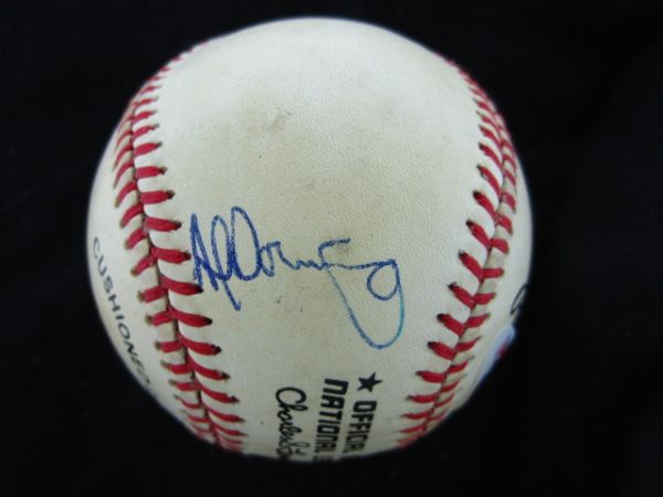 Al Downing Signed Official National League Baseball PSA/DNA