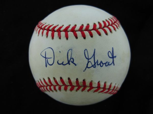 Dick Groat Signed Official National League Baseball PSA/DNA