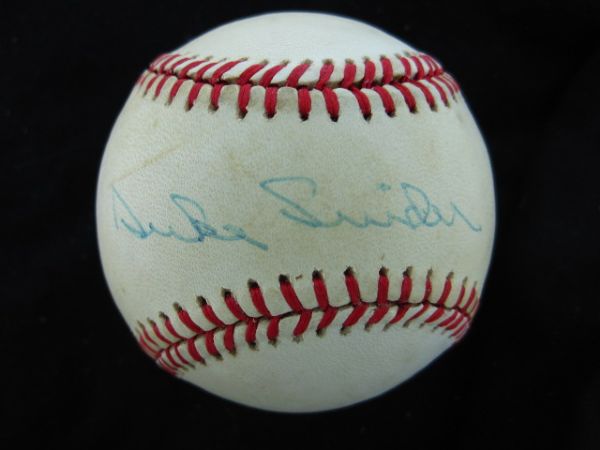 Duke Snider Signed Official National League Baseball PSA/DNA
