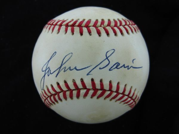 Johnny Sain Signed Official National League Baseball PSA/DNA