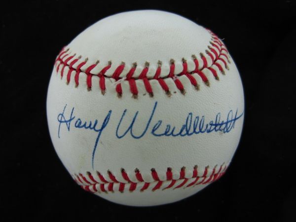 Harry Wendelstedt Signed Official National League Baseball PSA/DNA