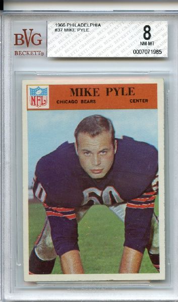 1966 Philadelphia 37 Mike Pyle BVG NM-MT 8