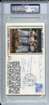 Mantle Mays Snider Signed First Day Cover PSA/DNA