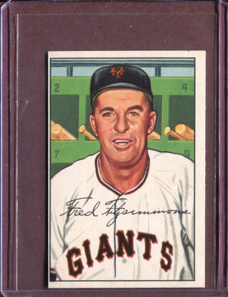 1952 Bowman 234 Fred Fitzsimmons CO EX #D52263