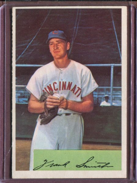 1954 Bowman 188 Frank Smith EX #D52514