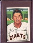 1952 Bowman 234 Fred Fitzsimmons CO EX #D52257