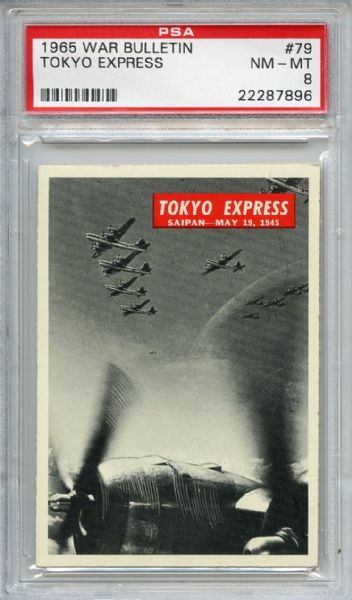 1965 War Bulletin 79 Tokyo Express PSA NM-MT 8