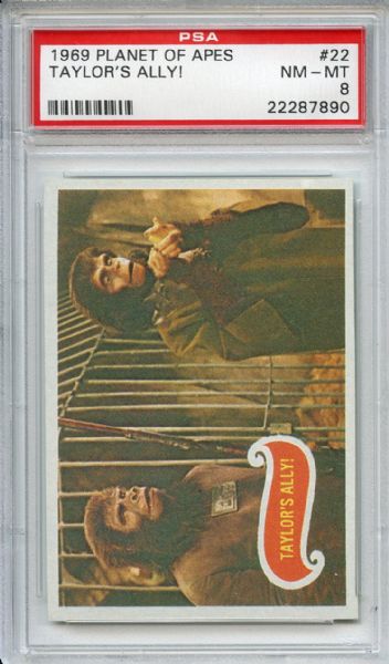 1969 Planet of the Apes 22 Taylor's Ally! PSA NM-MT 8