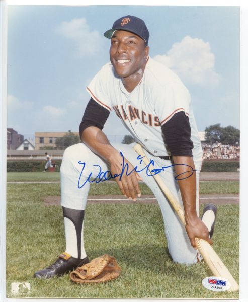 Willie McCovey Signed 8 x 10 Photograph PSA/DNA w/COA