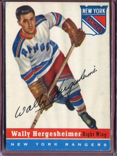 1954 Topps 22 Wally Hergesheimer EX-MT #D143047