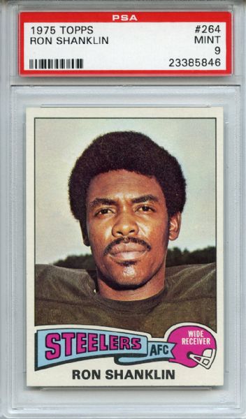 1975 Topps 264 Ron Shanklin PSA MINT 9