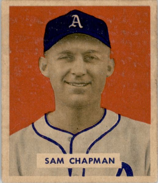 1949 Bowman 112 Sam Chapman VG-EX #D225129