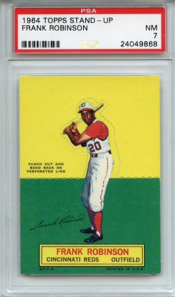 1964 Topps Stand-Up Frank Robinson PSA NM 7