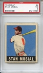 1948 Leaf 4 Stan Musial RC PSA VG 3