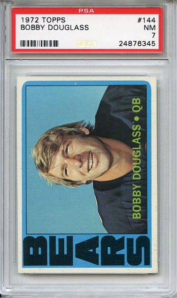 1972 Topps 144 Bobby Douglass PSA NM 7