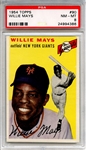 1954 Topps 90 Willie Mays PSA NM-MT 8