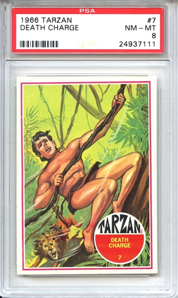 1966 Tarzan 7 Death Charge PSA NM-MT 8