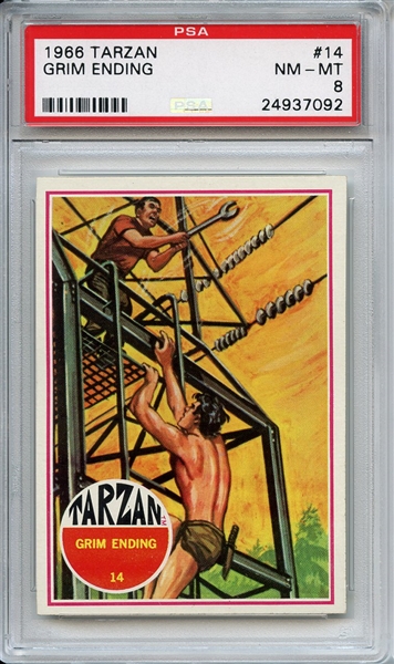 1966 Tarzan 14 Grim Ending PSA NM-MT 8